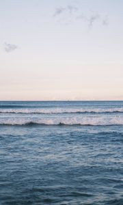 Preview wallpaper sea, waves, water, horizon, nature