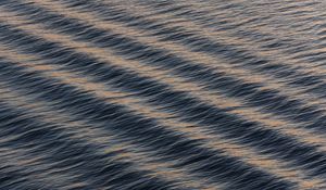 Preview wallpaper sea, waves, water, ripples, surface