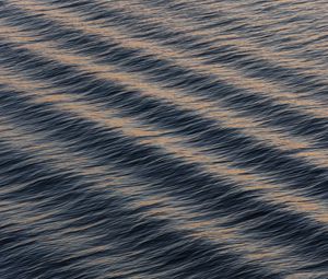 Preview wallpaper sea, waves, water, ripples, surface
