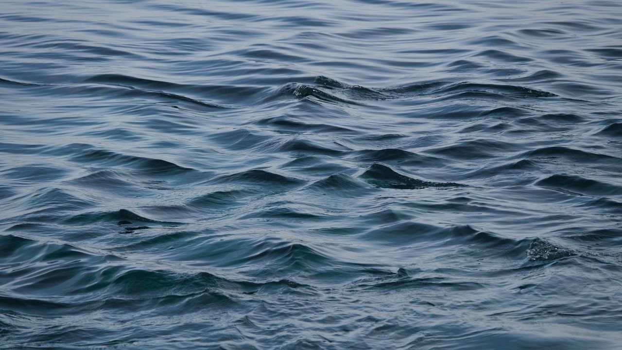 Wallpaper sea, waves, water, blue, nature