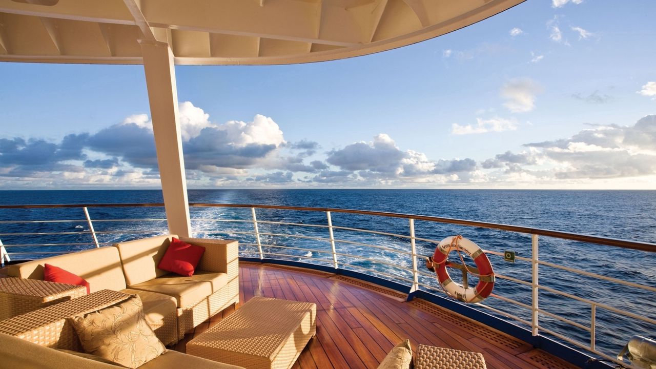 Wallpaper sea, yacht, luxury, scenery, view