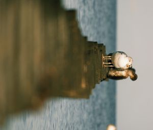 Preview wallpaper seagulls, birds, pier, sea, wildlife