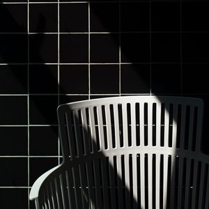Preview wallpaper seat, tile, bw, wall