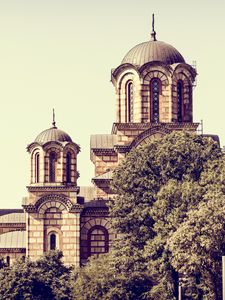 Preview wallpaper serbia, church, architecture