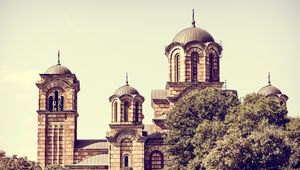 Preview wallpaper serbia, church, architecture