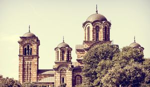 Preview wallpaper serbia, church, architecture