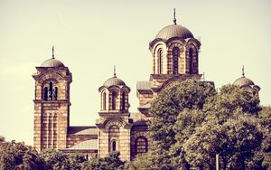 Preview wallpaper serbia, church, architecture