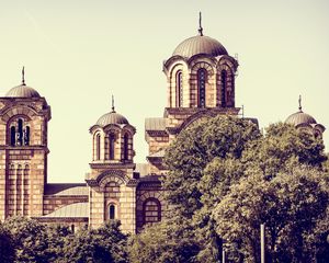 Preview wallpaper serbia, church, architecture