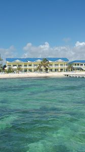 Preview wallpaper seven mile beach, grand cayman, nature, beautiful