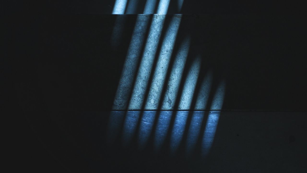 Wallpaper shadow, light, lines, dark, minimalism
