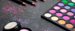 Preview wallpaper shadows, lipstick, cosmetics, make-up
