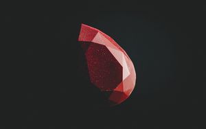 Preview wallpaper shape, facet, red, black