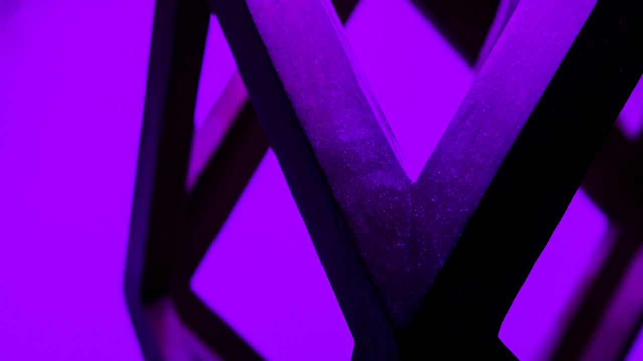 Wallpaper shape, iron, volume, purple