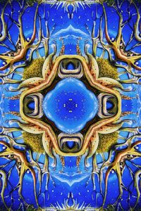 Preview wallpaper shapes, background, abstract, blue