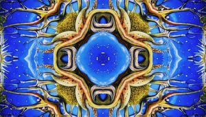 Preview wallpaper shapes, background, abstract, blue