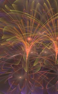 Preview wallpaper shapes, background, glow, colorful, abstraction