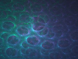 Preview wallpaper shapes, background, glow, blue