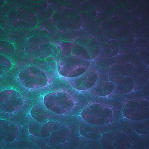 Preview wallpaper shapes, background, glow, blue