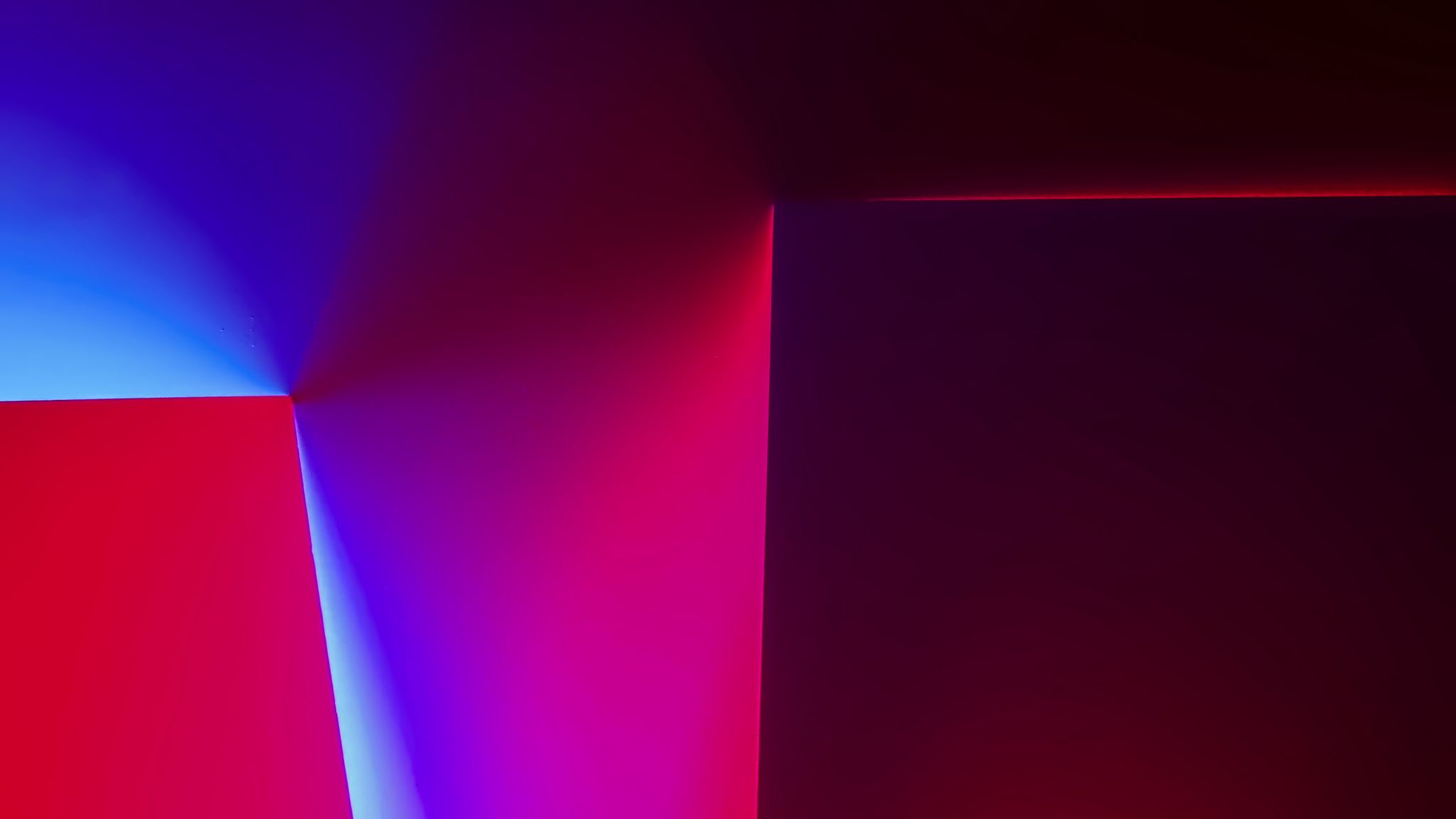 2048x1152 Wallpaper shapes, backlight, abstraction, background
