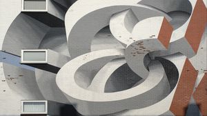 Preview wallpaper shapes, bricks, volume, abstraction