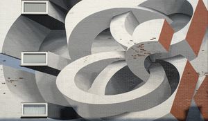 Preview wallpaper shapes, bricks, volume, abstraction