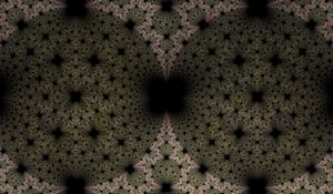 Preview wallpaper shapes, circles, intersection, background, dark