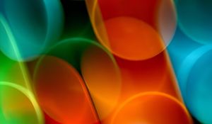 Preview wallpaper shapes, circles, light, abstraction, colorful