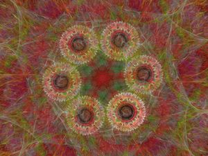 Preview wallpaper shapes, circles, transparent, abstraction