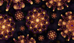 Preview wallpaper shapes, dots, glow, abstraction