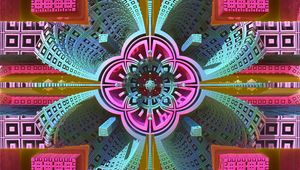 Preview wallpaper shapes, flower, volume, abstraction