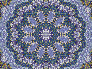 Preview wallpaper shapes, fractal, kaleidoscope, background