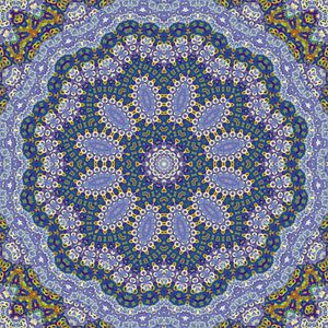 Preview wallpaper shapes, fractal, kaleidoscope, background