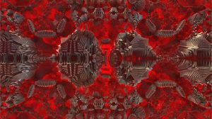 Preview wallpaper shapes, glow, abstraction, red
