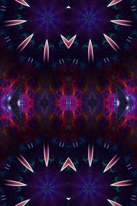 Preview wallpaper shapes, glow, abstraction, kaleidoscope