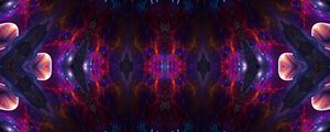 Preview wallpaper shapes, glow, abstraction, kaleidoscope