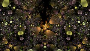 Preview wallpaper shapes, glow, dots, background