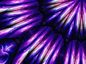 Preview wallpaper shapes, glow, dots, glare, abstraction