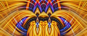 Preview wallpaper shapes, glow, lines, background, bright