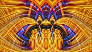 Preview wallpaper shapes, glow, lines, background, bright