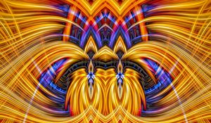 Preview wallpaper shapes, glow, lines, background, bright