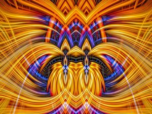 Preview wallpaper shapes, glow, lines, background, bright