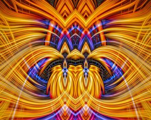 Preview wallpaper shapes, glow, lines, background, bright