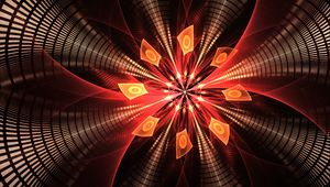 Preview wallpaper shapes, glow, rays, background