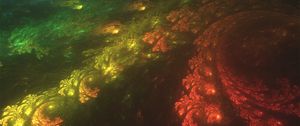 Preview wallpaper shapes, glow, spiral, abstract