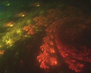Preview wallpaper shapes, glow, spiral, abstract
