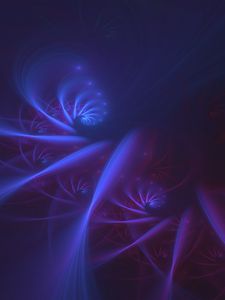 Preview wallpaper shapes, glow, spirals, background