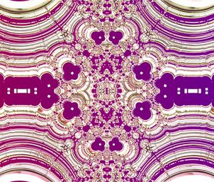 Preview wallpaper shapes, kaleidoscope, abstraction, pattern, purple, white