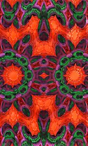 Preview wallpaper shapes, kaleidoscope, abstraction, bright