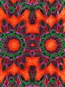 Preview wallpaper shapes, kaleidoscope, abstraction, bright