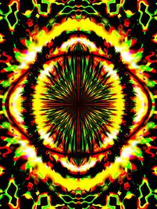 Preview wallpaper shapes, kaleidoscope, abstraction, bright, background